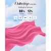 imageG4Free Chillwhisp Bubble Tennis Skirts for Women  14 Mini Athletic Ruffled Hem Casual Skorts Inner Shorts with 3 PocketsRose Pink