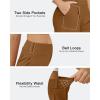 imageG4Free EverGoing Dressy Casual Shorts for Women 5 High Waisted Summer Lounge Pleated Shorts with PocketsCoca Mocha