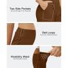 imageG4Free EverGoing Dressy Casual Shorts for Women 5 High Waisted Summer Lounge Pleated Shorts with PocketsDark Coffee