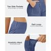imageG4Free EverGoing Dressy Casual Shorts for Women 5 High Waisted Summer Lounge Pleated Shorts with PocketsDenim Blue