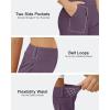 imageG4Free EverGoing Dressy Casual Shorts for Women 5 High Waisted Summer Lounge Pleated Shorts with PocketsGrape Purple