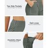 imageG4Free EverGoing Dressy Casual Shorts for Women 5 High Waisted Summer Lounge Pleated Shorts with PocketsGrey Sage