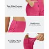imageG4Free EverGoing Dressy Casual Shorts for Women 5 High Waisted Summer Lounge Pleated Shorts with PocketsHot Pink
