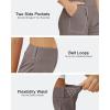 imageG4Free EverGoing Dressy Casual Shorts for Women 5 High Waisted Summer Lounge Pleated Shorts with PocketsTaupe