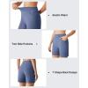 imageG4Free EverGoing Womens Wide Leg Shorts High Waisted 4  5Casual Comfy Shorts with Pockets for Yoga Workout LoungeDenim Blue