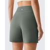 imageG4Free EverGoing Womens Wide Leg Shorts High Waisted 4  5Casual Comfy Shorts with Pockets for Yoga Workout LoungeGray Sage