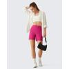 imageG4Free EverGoing Womens Wide Leg Shorts High Waisted 4  5Casual Comfy Shorts with Pockets for Yoga Workout LoungeHot Pink