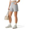 imageG4Free EverGoing Womens Wide Leg Shorts High Waisted 4  5Casual Comfy Shorts with Pockets for Yoga Workout LoungeLight Gray