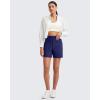 imageG4Free EverGoing Womens Wide Leg Shorts High Waisted 4  5Casual Comfy Shorts with Pockets for Yoga Workout LoungeRoyal Blue