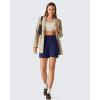 imageG4Free EverGoing Womens Wide Leg Shorts High Waisted 4  5Casual Comfy Shorts with Pockets for Yoga Workout LoungeRoyal Blue