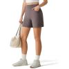 imageG4Free EverGoing Womens Wide Leg Shorts High Waisted 4  5Casual Comfy Shorts with Pockets for Yoga Workout LoungeTaupe