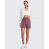 imageG4Free EverGoing Womens Wide Leg Shorts High Waisted 4  5Casual Comfy Shorts with Pockets for Yoga Workout LoungeVelvet Dust