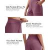 imageG4Free EverGoing Womens Wide Leg Shorts High Waisted 4  5Casual Comfy Shorts with Pockets for Yoga Workout LoungeVelvet Dust
