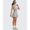 imageG4Free Lyocell Workout Racerback Tank Tops Loose Fit Athletic Tanks Hip Length Gym Running TopLight Gray