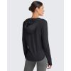 imageG4Free Skimetic UPF 50 Sun Hoodie Women Long Sleeve Workout Tops Half Zip Sun Shirts Quick Dry Running HikingBlack