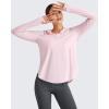 imageG4Free Skimetic UPF 50 Sun Hoodie Women Long Sleeve Workout Tops Half Zip Sun Shirts Quick Dry Running HikingPink