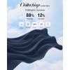 imageG4Free Wide Pleated Women Tennis Skirts High Waisted Golf Skorts Lightweight Casual Cute Athletic Builtin Shorts PocketsDark Navy