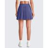 imageG4Free Wide Pleated Women Tennis Skirts High Waisted Golf Skorts Lightweight Casual Cute Athletic Builtin Shorts PocketsDusky Purple