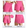 imageG4Free Chillwhisp Running Shorts for Women 4  High Waist Lightweight Casual Athletic Shorts Builtin Liner with PocketsRosy Pink