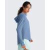imageG4Free Lightbreeze UPF 50 UV Long Sleeve Workout Shirts for Women  Sun Hoodie Loose Fit with Thumholes Hiking CasualDusty Blue