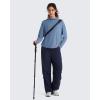imageG4Free Lightbreeze UPF 50 UV Long Sleeve Workout Shirts for Women  Sun Hoodie Loose Fit with Thumholes Hiking CasualDusty Blue