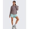 imageG4Free Lightbreeze UPF 50 UV Long Sleeve Workout Shirts for Women  Sun Hoodie Loose Fit with Thumholes Hiking CasualGray Lilac