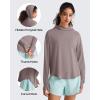 imageG4Free Lightbreeze UPF 50 UV Long Sleeve Workout Shirts for Women  Sun Hoodie Loose Fit with Thumholes Hiking CasualGray Lilac