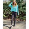 imageG4Free Skimetic Womens UPF 50 Sun Protection Hoodie Shirts Quick Dry Rash Guard Long Sleeve Zip Athlete Jacket Pocket HikingLake Blue