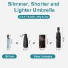 imageG4Free Mini Travel Folding Umbrella for Purse Compact UPF 50 UV Protection Sun amp Rain Small Umbrella Lightweight Portable Parasol Fits in Pocket Wallet for Women MenLightBlue
