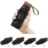 imageG4Free Mini Travel Folding Umbrella for Purse Compact UPF 50 UV Protection Sun amp Rain Small Umbrella Lightweight Portable Parasol Fits in Pocket Wallet for Women MenCarbon black