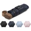 imageG4Free Mini Travel Folding Umbrella for Purse Compact UPF 50 UV Protection Sun amp Rain Small Umbrella Lightweight Portable Parasol Fits in Pocket Wallet for Women MenNavy Blue