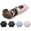 imageG4Free Mini Travel Folding Umbrella for Purse Compact UPF 50 UV Protection Sun amp Rain Small Umbrella Lightweight Portable Parasol Fits in Pocket Wallet for Women MenPink