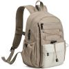 imageG4Free 10L Small Backpack for Women Men Lightweight Mini Travel Backpacks Hiking Casual Daypack Beige amp KhakiKhaki