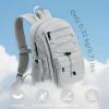 imageG4Free 10L Small Backpack for Women Men Lightweight Mini Travel Backpacks Hiking Casual Daypack Beige amp KhakiLight Grey
