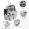 imageG4Free 10L Small Backpack for Women Men Lightweight Mini Travel Backpacks Hiking Casual Daypack Beige amp KhakiLight Grey