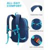 imageG4Free 15L Hiking Backpack Lightweight Small Travel Backpack Casual Daypack for Women Men Outdoor Campus BlackBlue