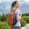 imageG4Free 15L Hiking Backpack Lightweight Small Travel Backpack Casual Daypack for Women Men Outdoor Campus BlackOrange