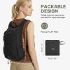 imageG4Free 20L Hiking Backpack Lightweight Daypack with Phone Pocket Small Packable Foldable Hiking Bag for Women Men BlackBlack