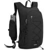 imageG4Free 20L Hiking Backpack Lightweight Daypack with Phone Pocket Small Packable Foldable Hiking Bag for Women Men BlackBlack