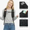 imageG4Free 20L Hiking Backpack Lightweight Daypack with Phone Pocket Small Packable Foldable Hiking Bag for Women Men BlackBlack