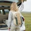 imageG4Free 20L Hiking Backpack Lightweight Daypack with Phone Pocket Small Packable Foldable Hiking Bag for Women Men BlackGreenbeige