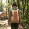 imageG4Free 20L Hiking Backpack Lightweight Daypack with Phone Pocket Small Packable Foldable Hiking Bag for Women Men BlackOrangebeige