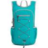 imageG4Free 20L Hiking Backpack Lightweight Daypack with Phone Pocket Small Packable Foldable Hiking Bag for Women Men BlackPeacock Blue
