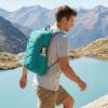 imageG4Free 20L Hiking Backpack Lightweight Daypack with Phone Pocket Small Packable Foldable Hiking Bag for Women Men BlackPeacock Blue