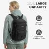 imageG4Free Hiking Backpack for Women Men 20L Lightweight Travel Backpacks Daypack Outdoor Daily Camping BlackBlcak