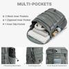 imageG4Free Hiking Backpack for Women Men 20L Lightweight Travel Backpacks Daypack Outdoor Daily Camping BlackDark Graygreen