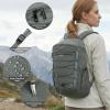 imageG4Free Hiking Backpack for Women Men 20L Lightweight Travel Backpacks Daypack Outdoor Daily Camping BlackDark Graygreen