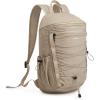 imageG4Free Hiking Backpack for Women Men 20L Lightweight Travel Backpacks Daypack Outdoor Daily Camping BlackKhaki