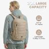 imageG4Free Hiking Backpack for Women Men 20L Lightweight Travel Backpacks Daypack Outdoor Daily Camping BlackKhaki