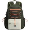 imageG4Free 10L Small Backpack for Women Men Lightweight Mini Travel Backpacks Hiking Casual Daypack Beige amp KhakiGreen